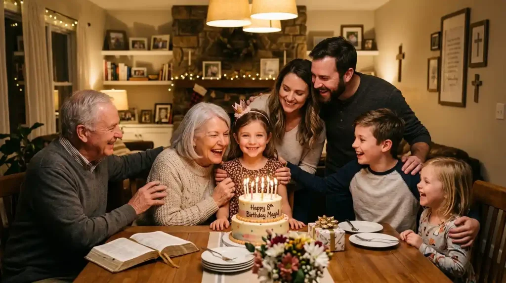 Family Biblical Birthday Wishes for Daughter