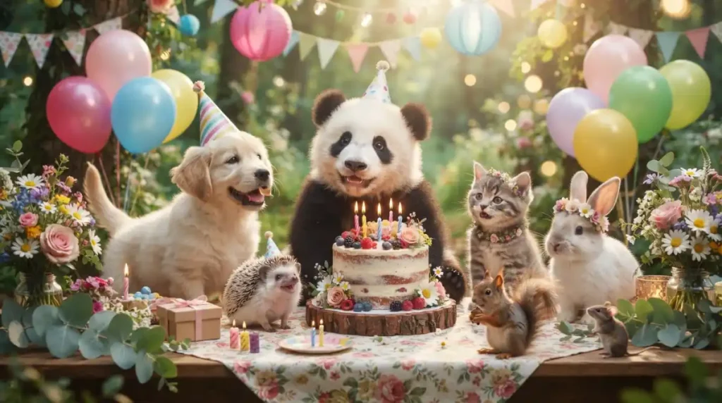 Cute and Funny Animal Birthday Wishes for Animal Lovers