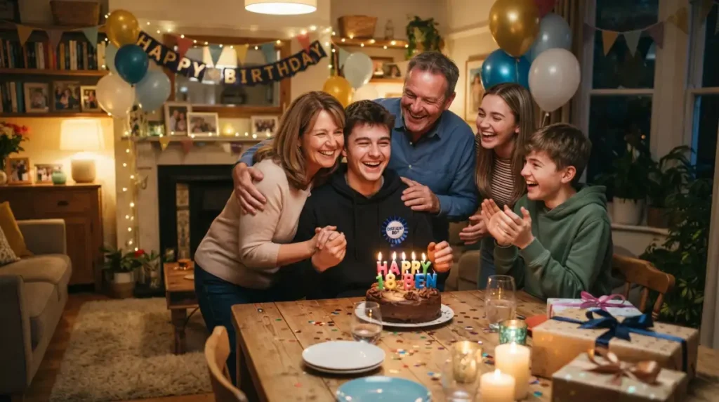 Family Young Man Birthday Wishes