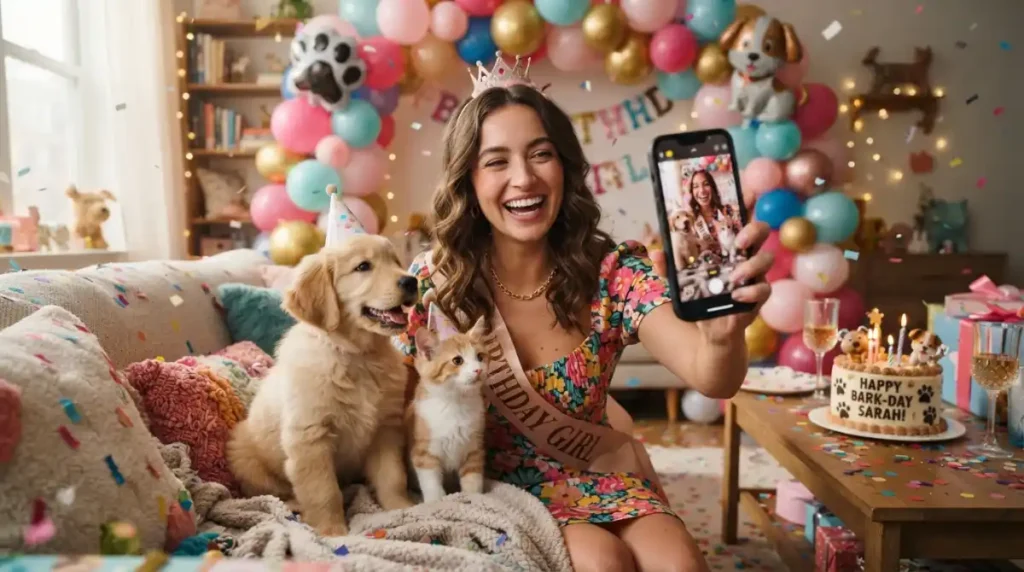 Funny Animal Birthday Captions for Social Media