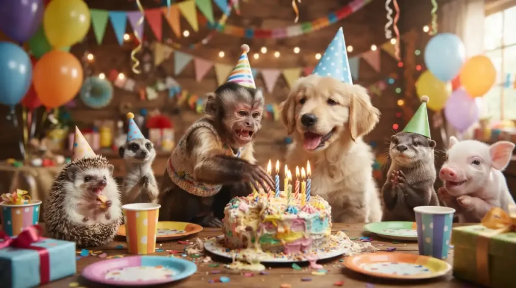 Funny Animal Birthday Wishes for Friends