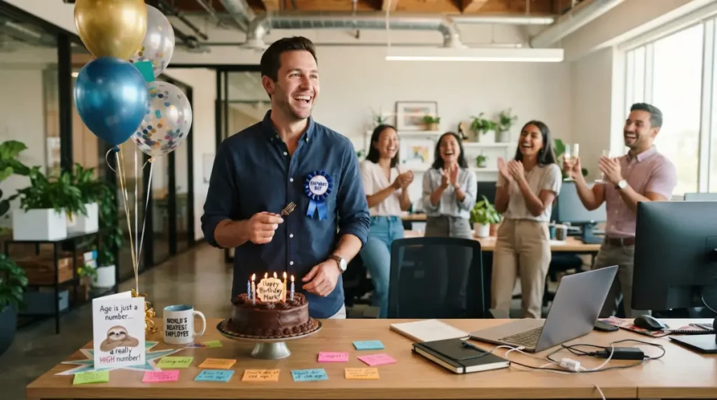 Funny Birthday Wishes for Your Work Buddy