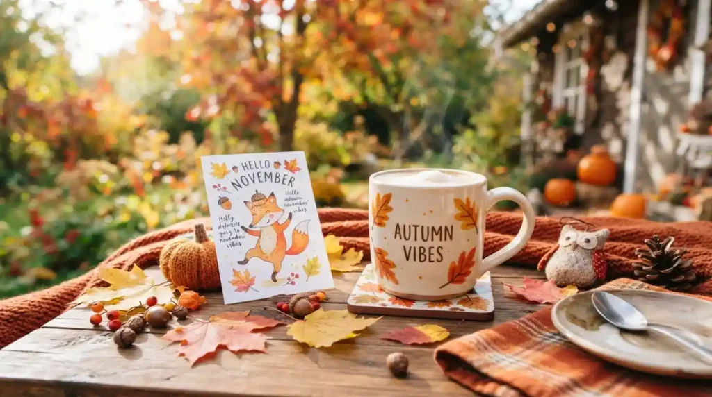 Funny November Greetings to Share