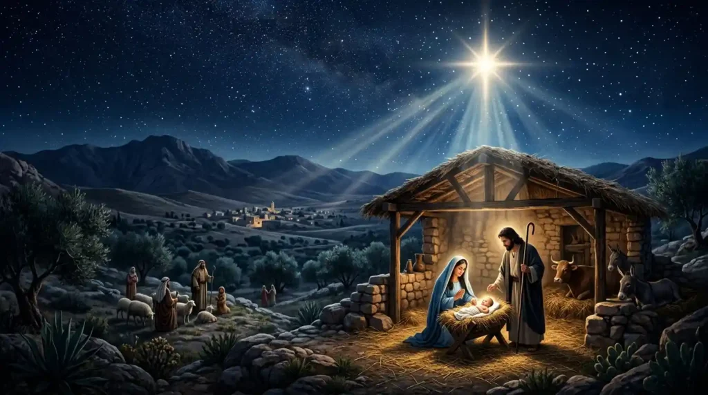 Inspirational Nativity Christmas Wishes