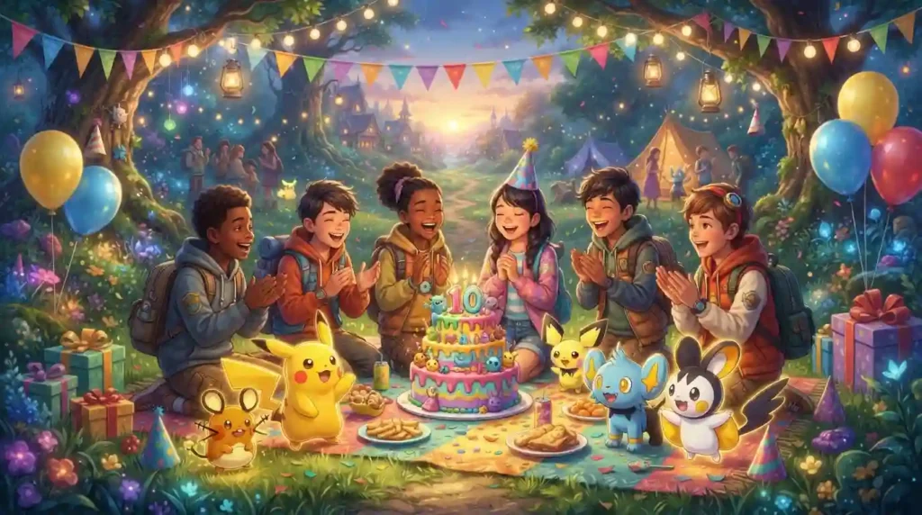 Pokemon Birthday Wishes for Friends