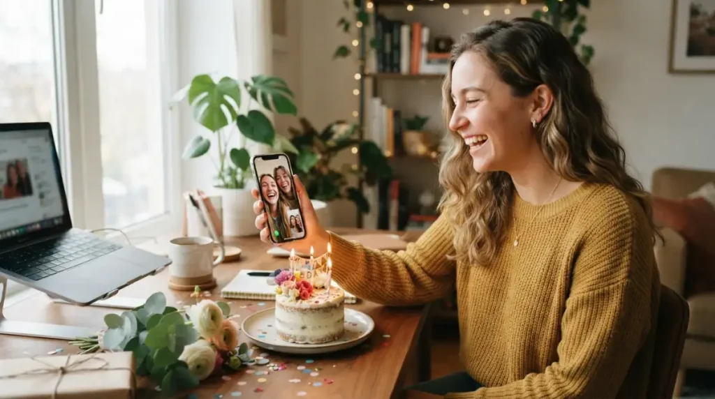 Social Media Captions for a Long-Distance Friend