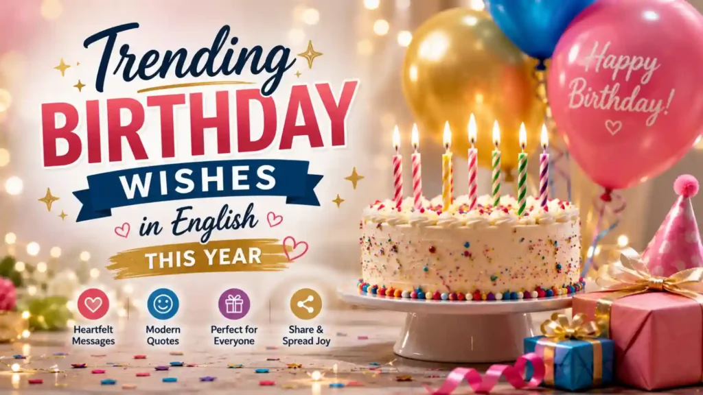 Trending Birthday Wishes in English This Year