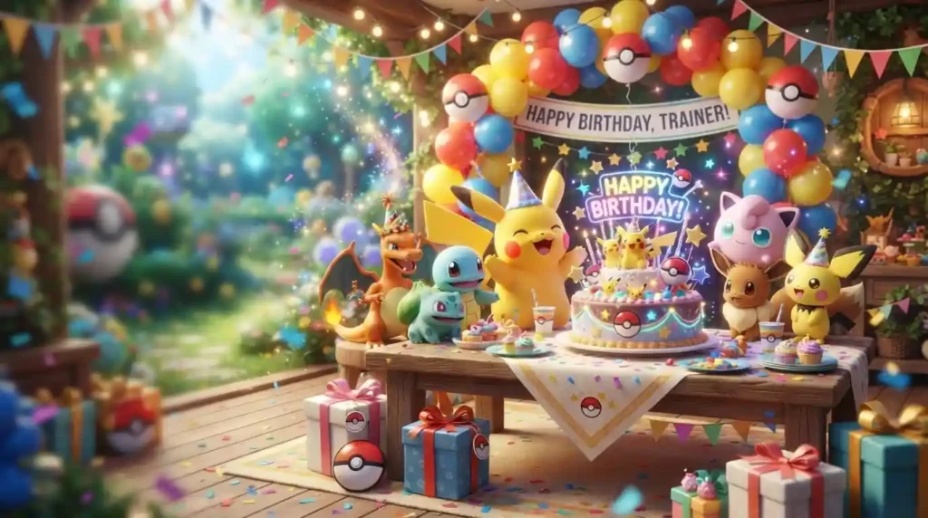 Trending Pokemon Birthday Wishes This Year