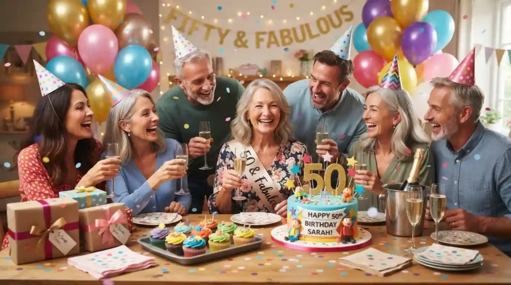 Funny Birthday Wishes for Fifty
