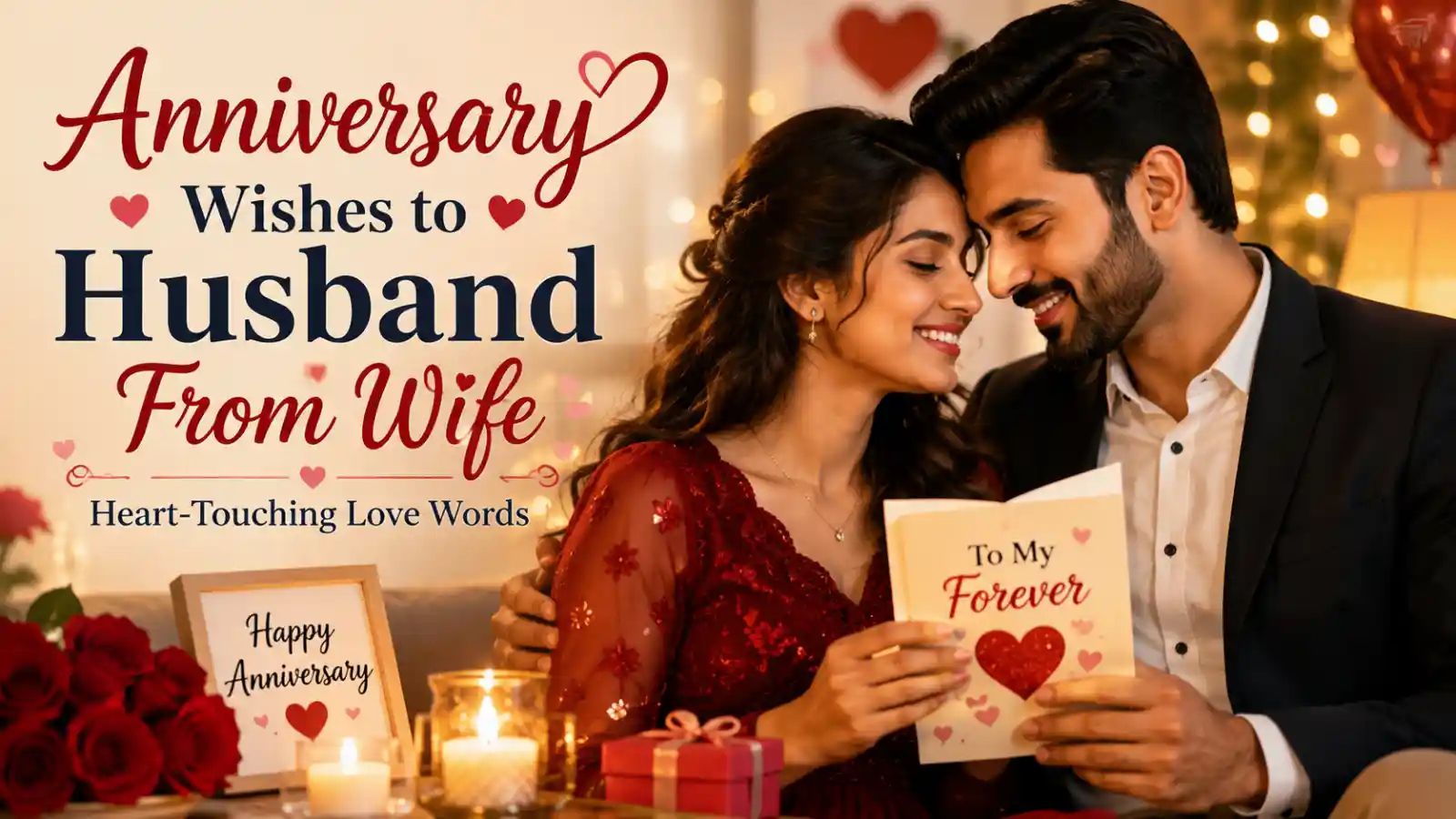 Anniversary Wishes to Husband from Wife
