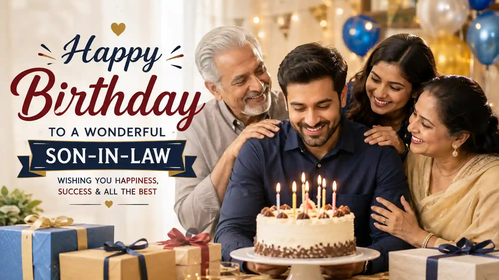 Birthday Wishes for a Son-In-Law