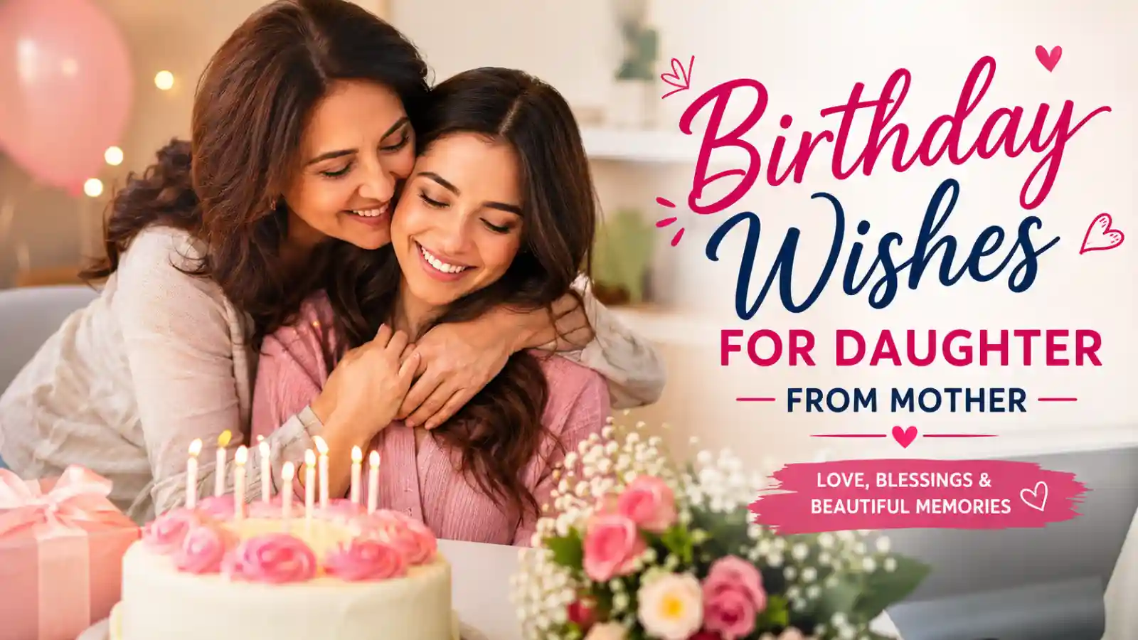 Birthday Wishes For Daughter From Mother