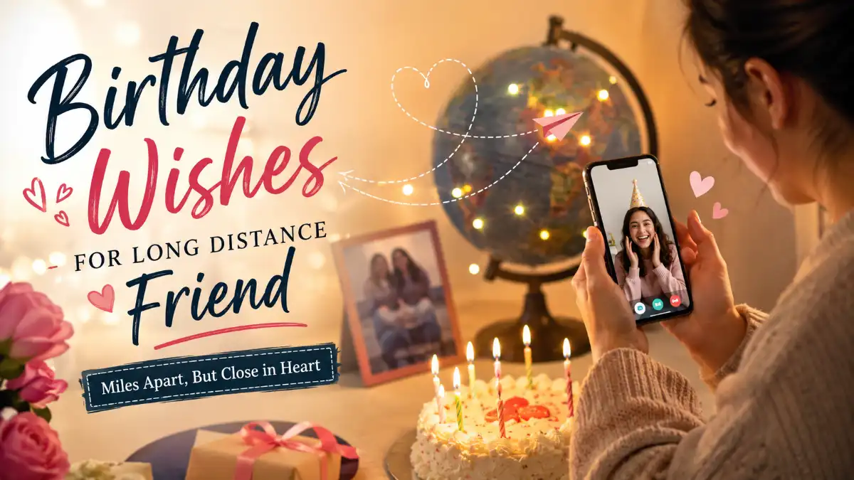 Birthday Wishes for Long Distance Friend