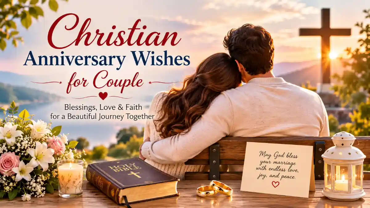 Christian Anniversary Wishes for Couple