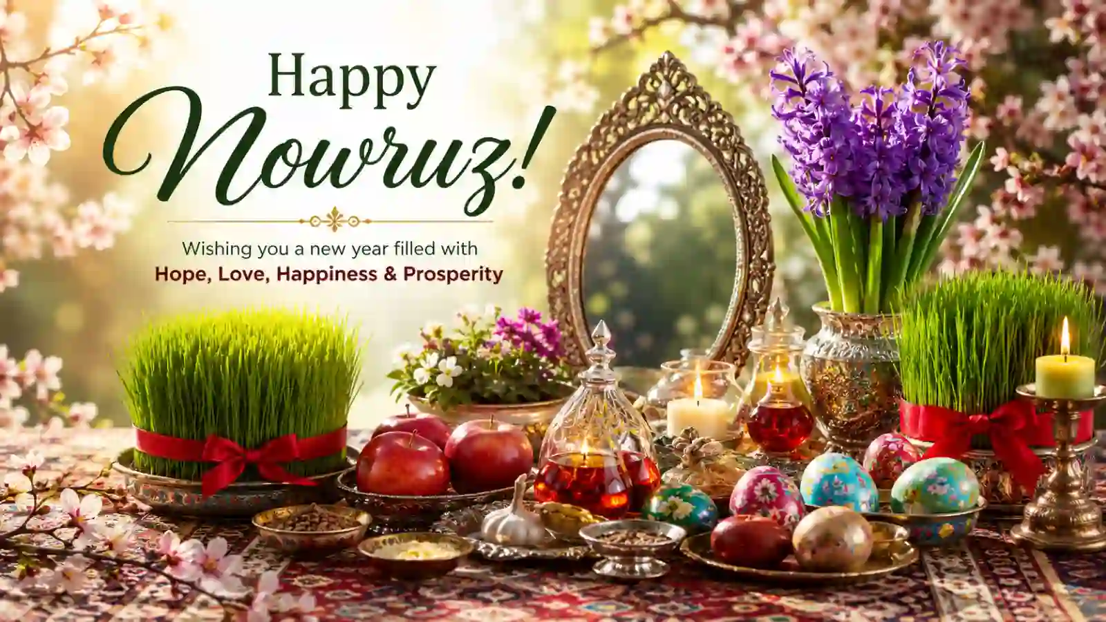 English Happy Nowruz Wishes