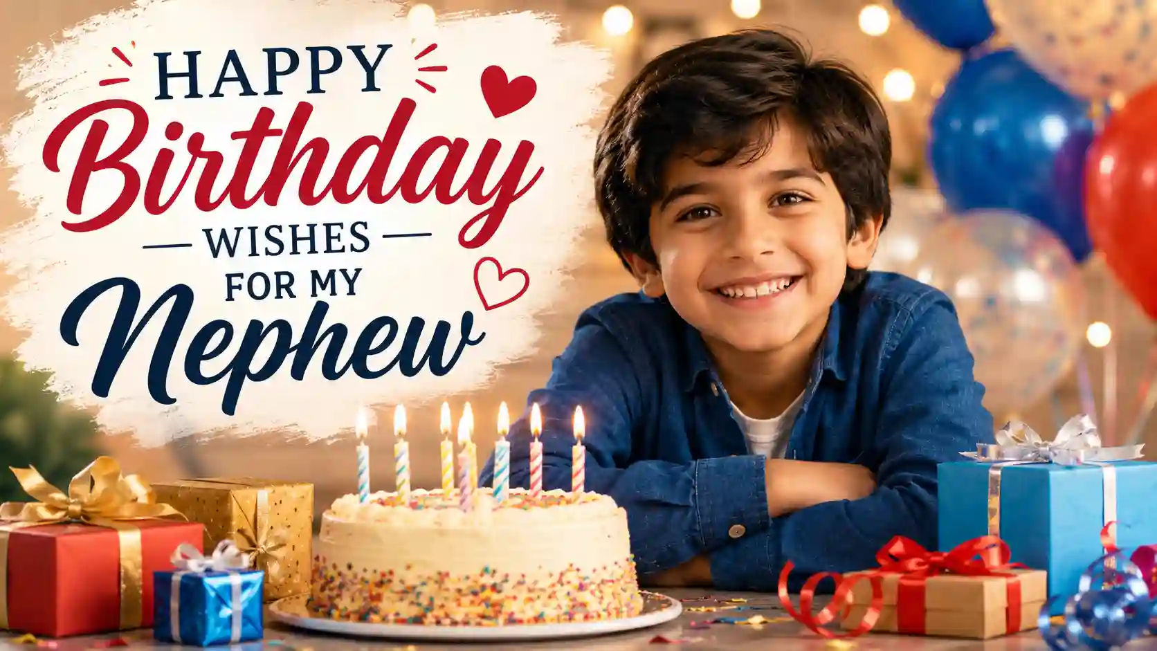 Happy Birthday Wishes for my Nephew