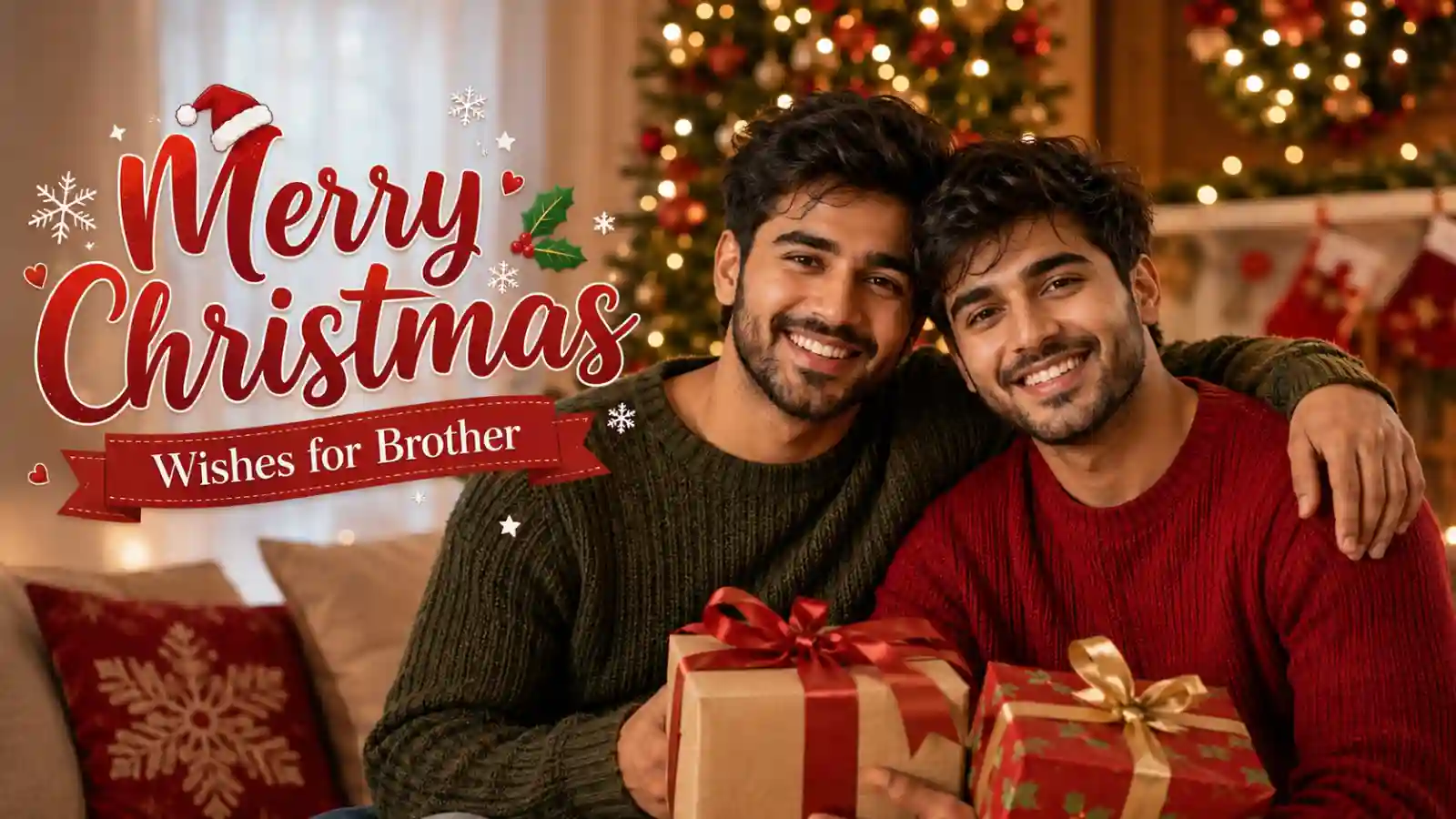 Merry Christmas Wishes for Brother