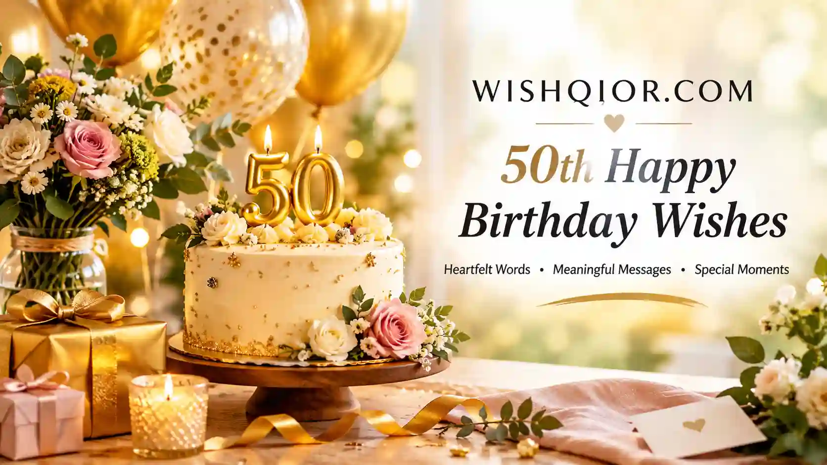 50th Happy Birthday Wishes