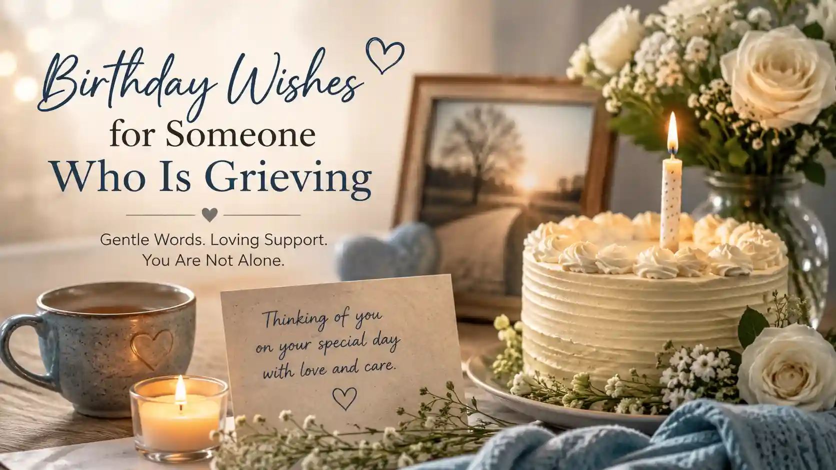 Birthday Wishes For Someone Who Is Grieving