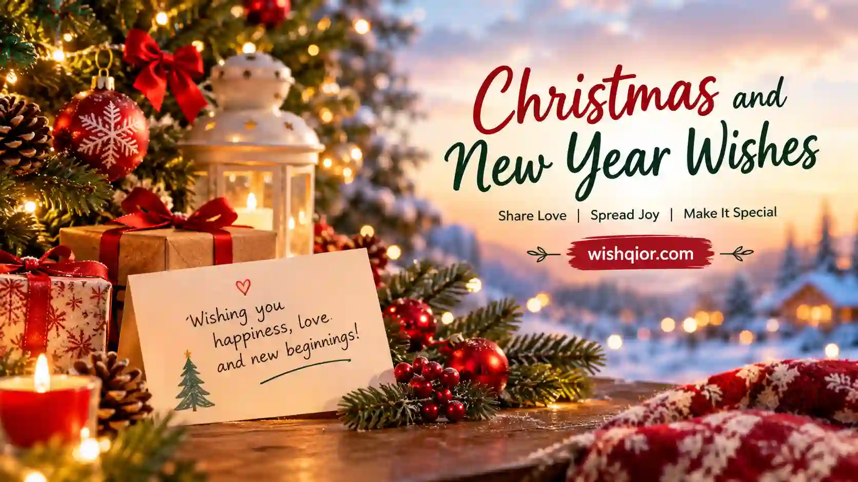 Christmas and New Years Wishes