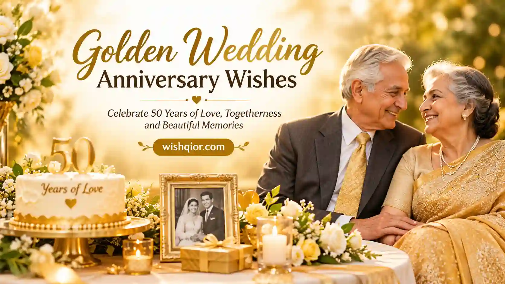 Golden Wedding Anniversary Wishes