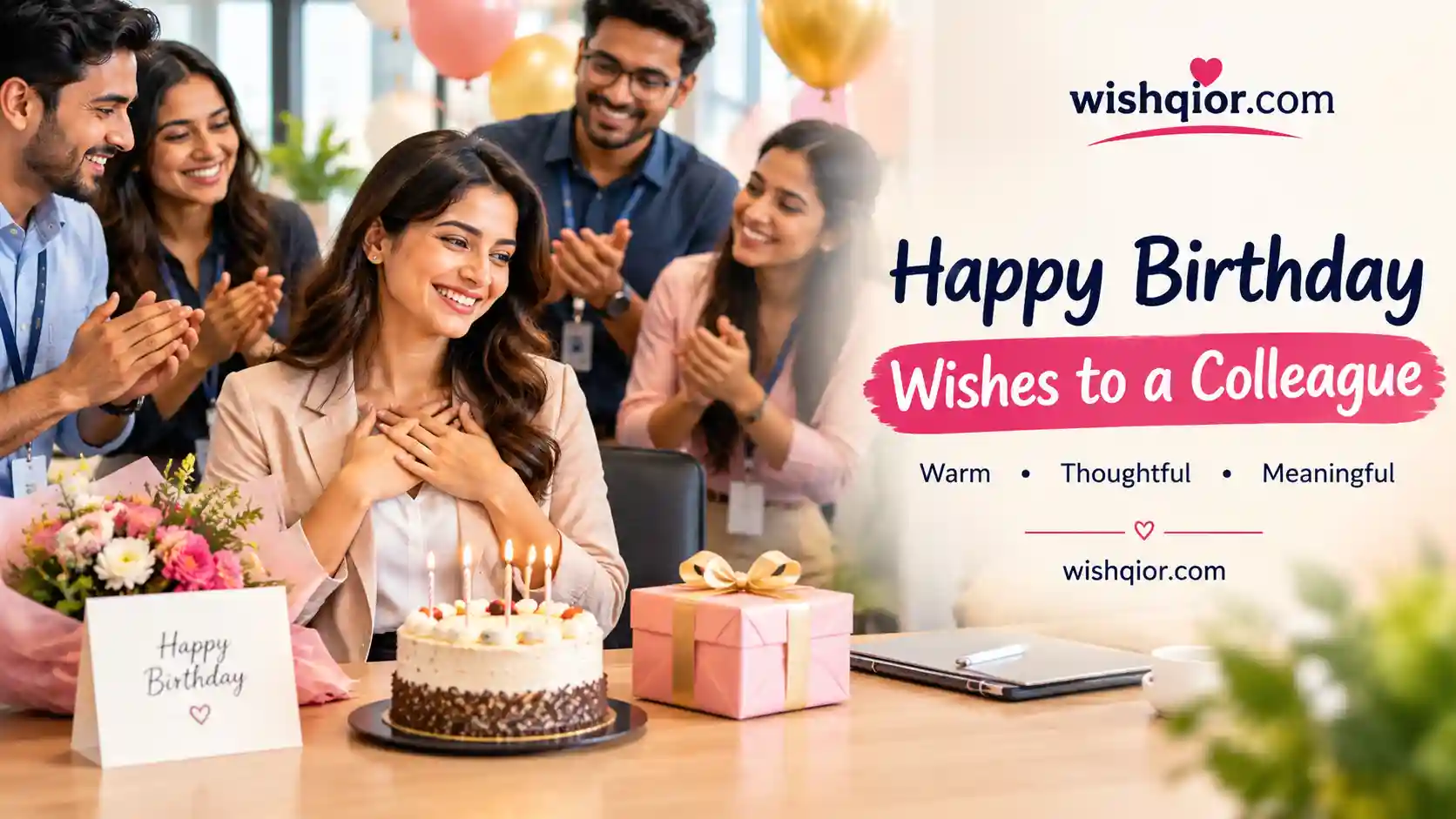 Happy Birthday Wishes to a Colleague