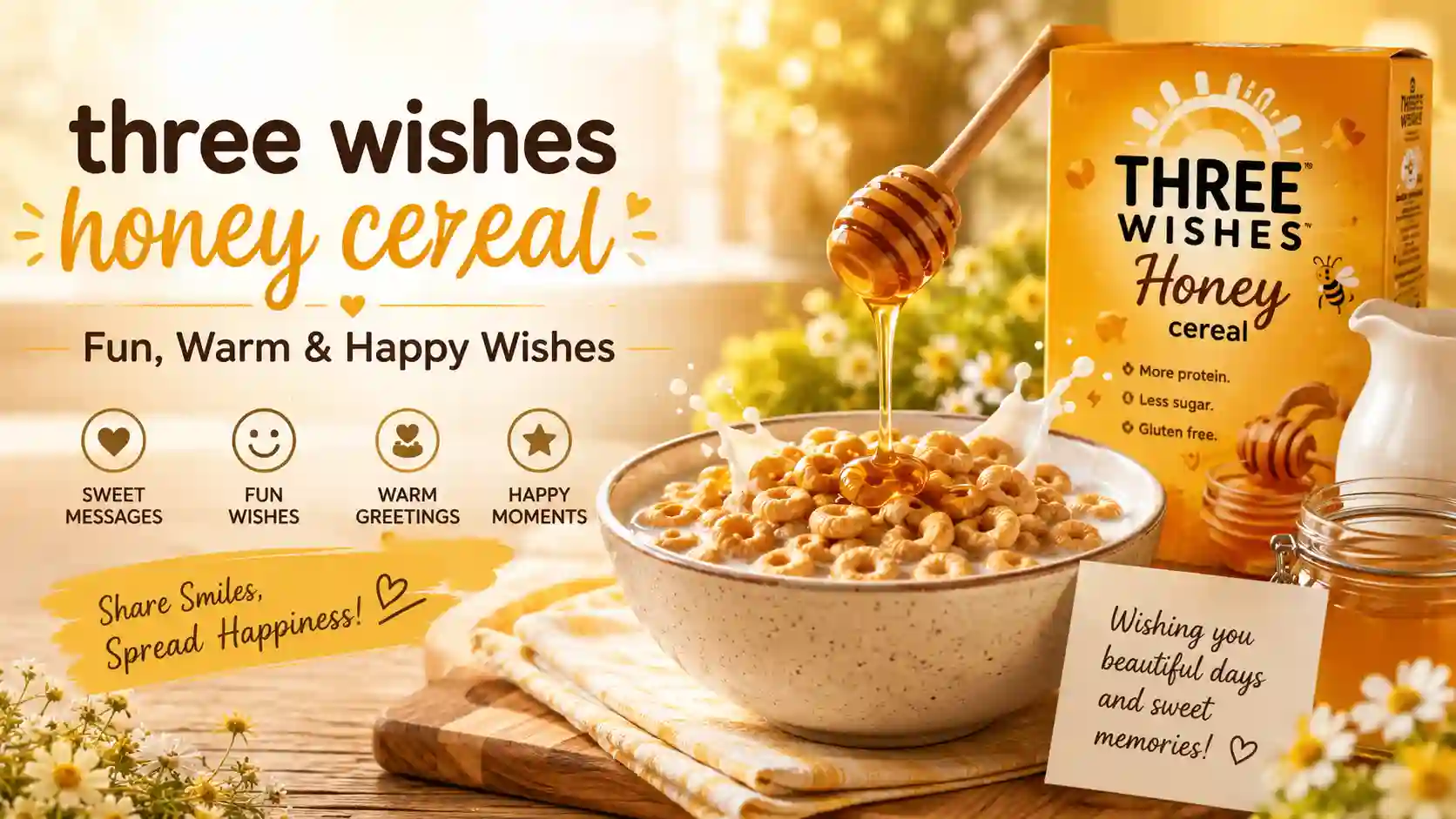 Three Wishes Honey Cereal