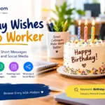 Birthday Wishes for a Co Worker