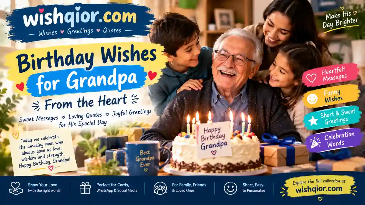Birthday Wishes for Grandpa