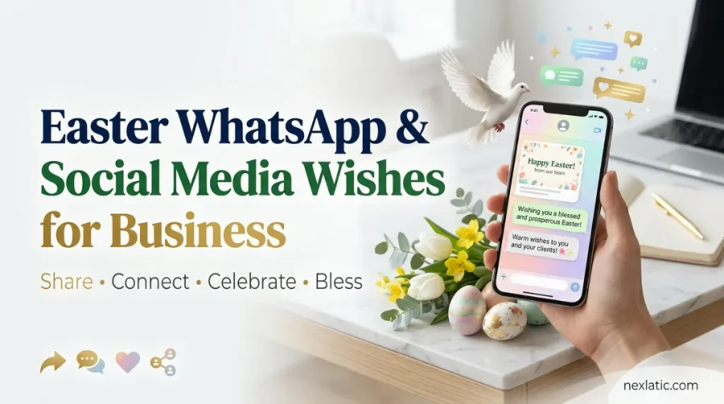 Easter WhatsApp and Social Media Wishes for Business
