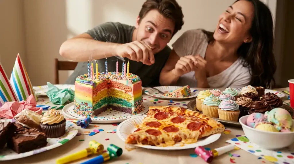 Food and Cake Birthday Humor