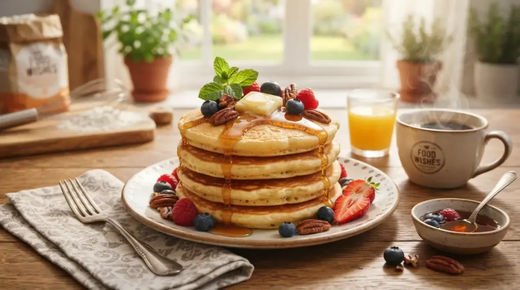 Food Wishes Pancakes for Sweet Mornings