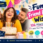 Funny Friend Birthday Wishes