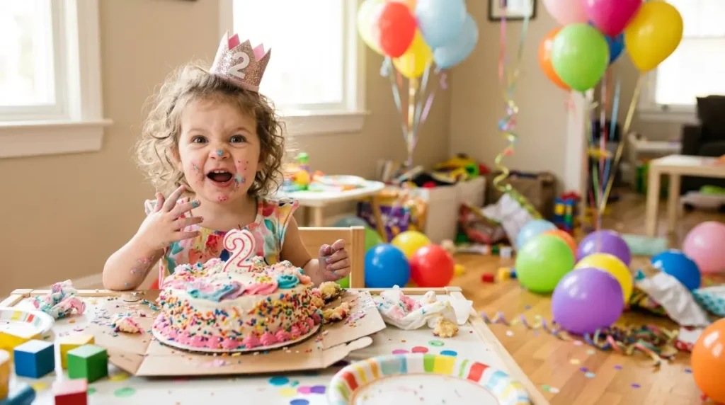 Funny Second Birthday Lines for Tiny Tots