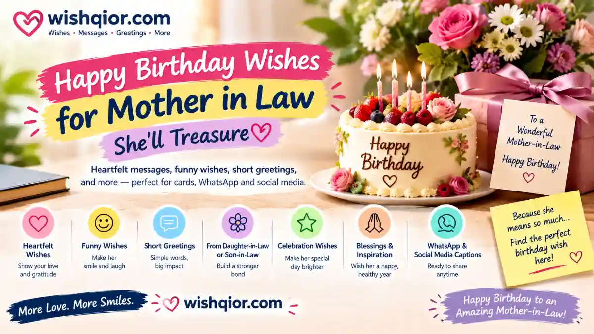 Happy Birthday Wishes for Mother in Law