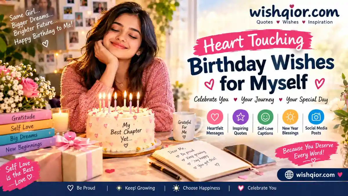 Heart Touching Birthday Wishes for Myself