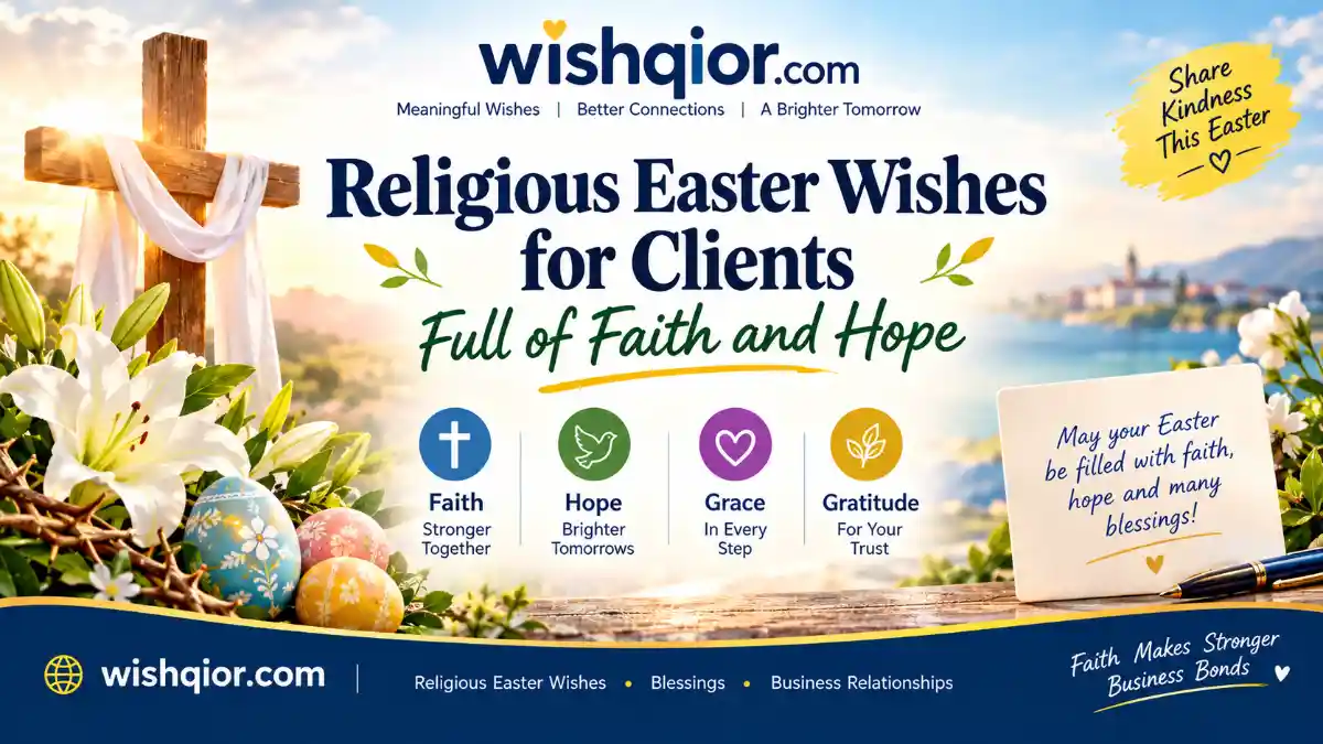 Religious Easter Wishes for Clients