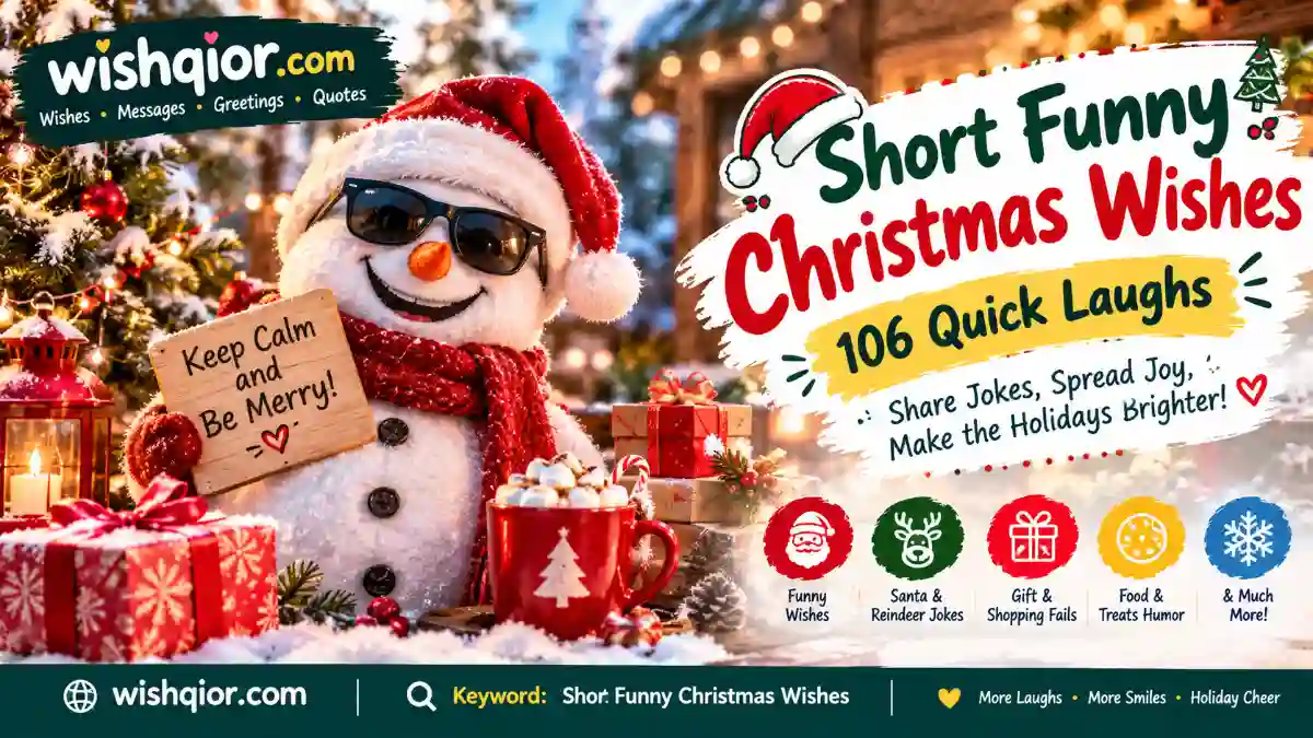 Short Funny Christmas Wishes