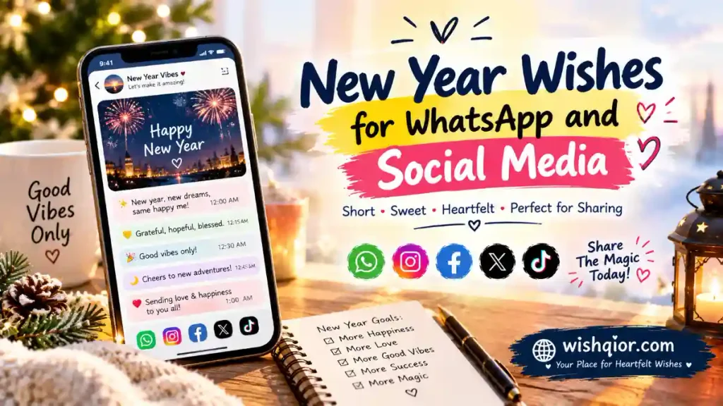 WhatsApp and Social Media New Year Captions